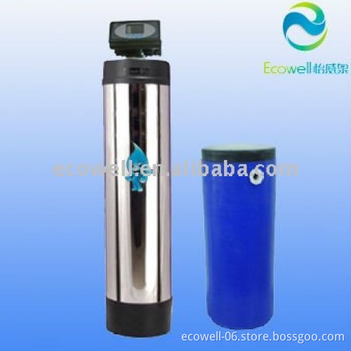 3000L stainless steel water softener with resin